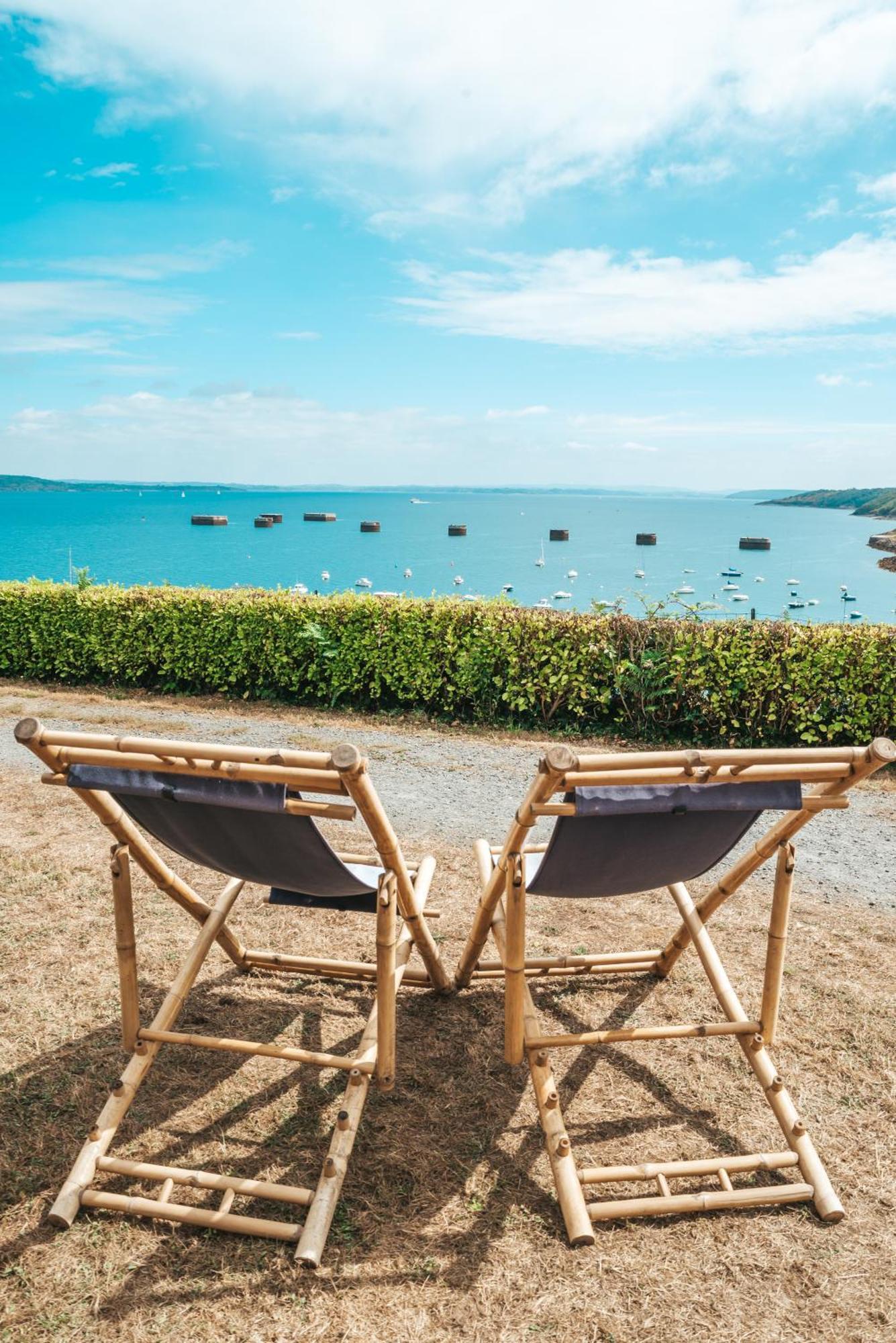 Lodg'Ing Nature Camp Presqu'Ile Crozon Lanveoc ภายนอก รูปภาพ